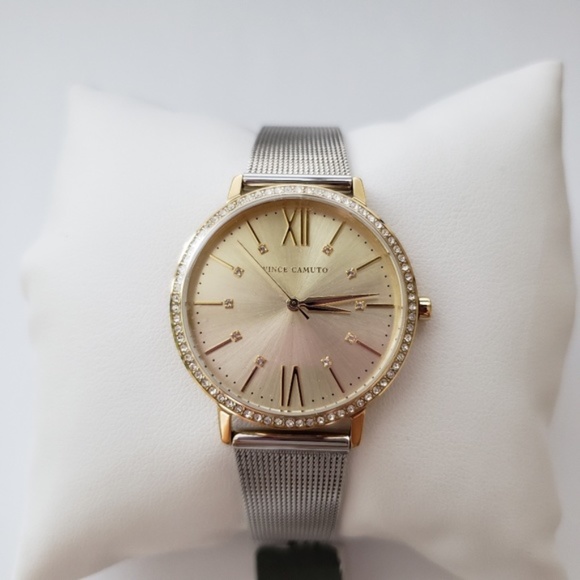 Vince Camuto 34mm Mesh Bracelet Watch - Picture 3 of 7